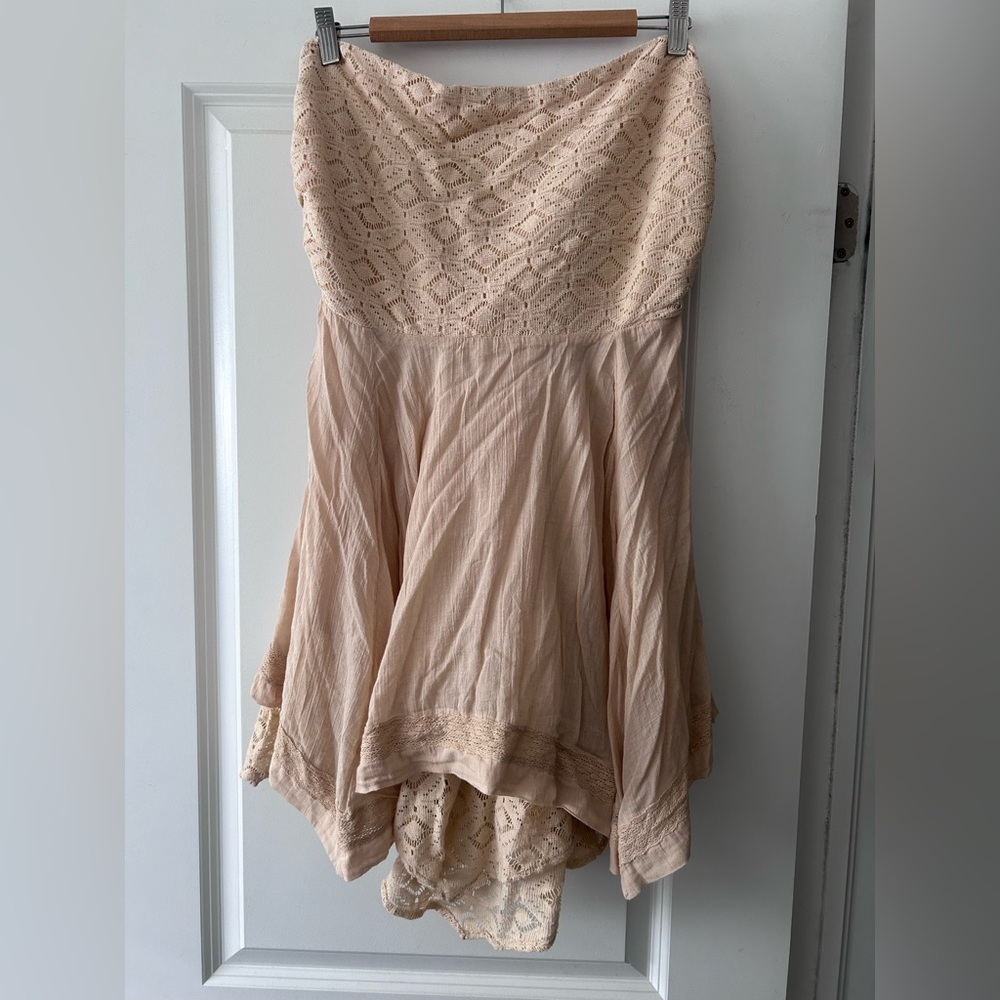 NEW Free People Strapless Mini Dress